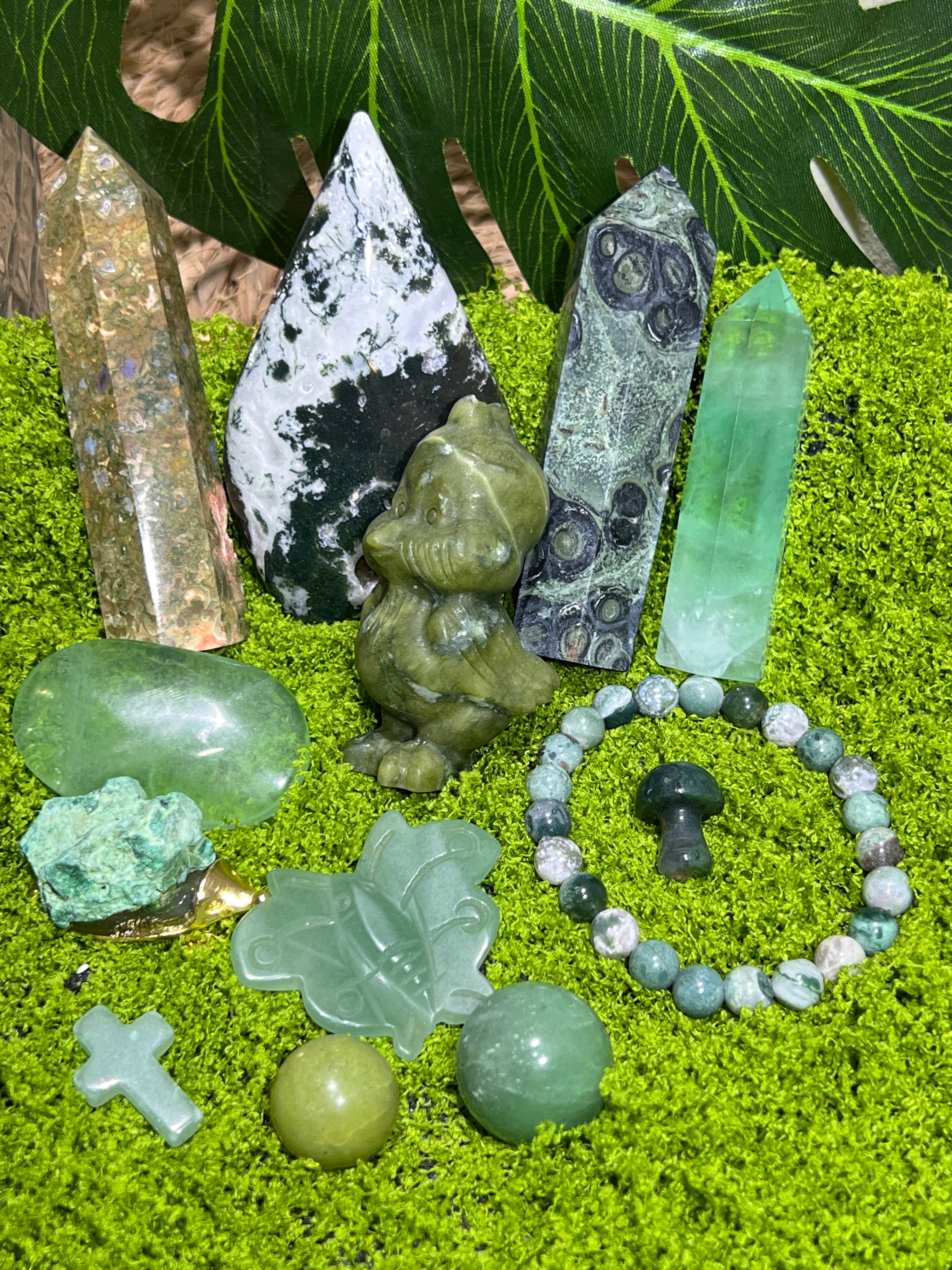 Crystal Bundle-Selected Crystals