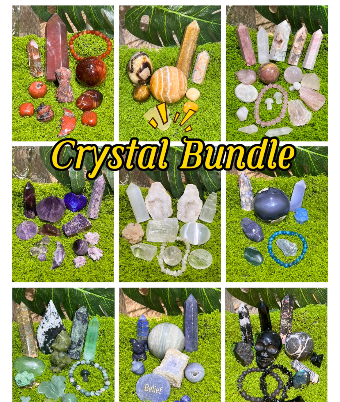 Crystal Bundle-Selected Crystals