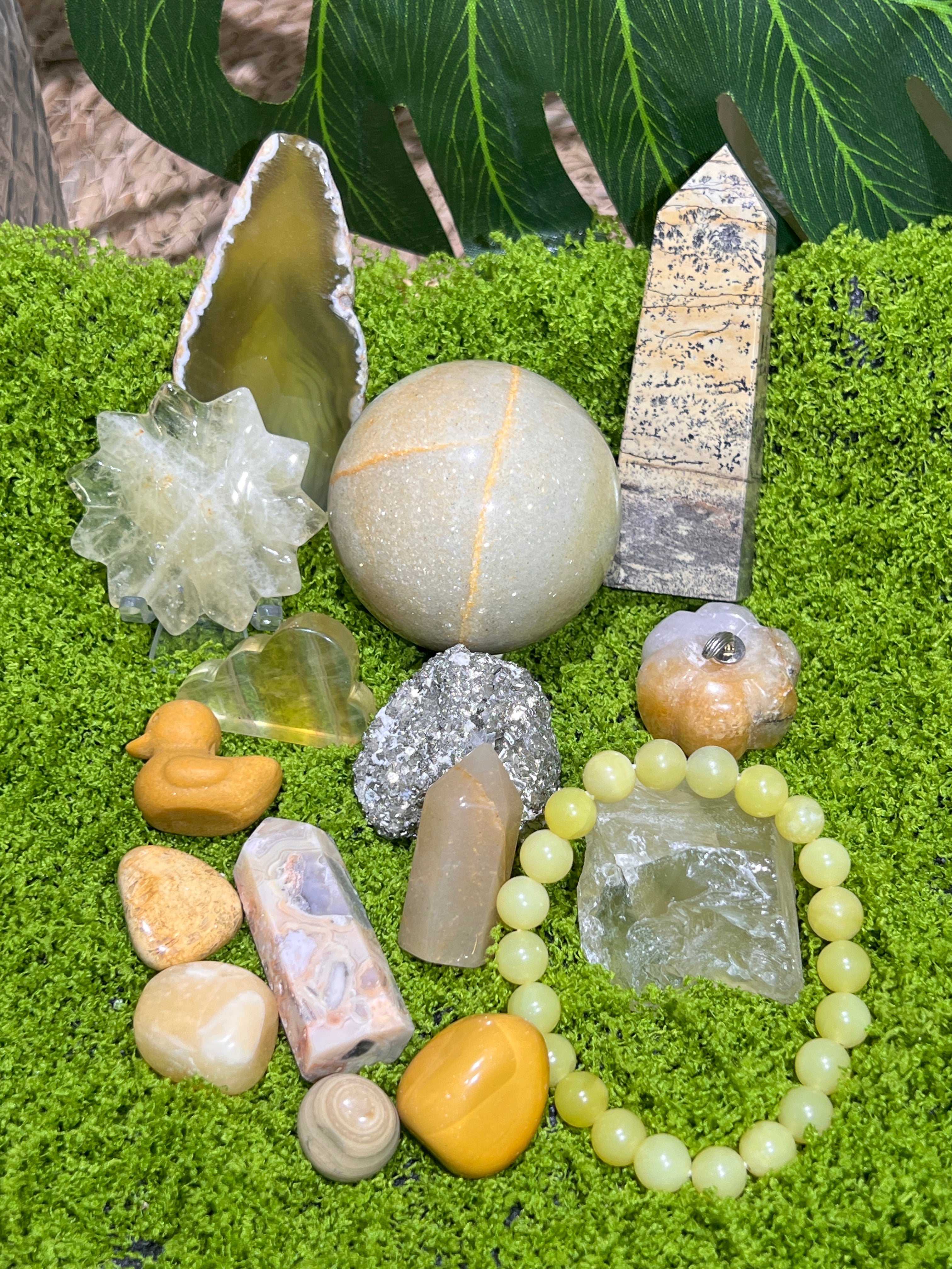 Crystal Bundle-Selected Crystals