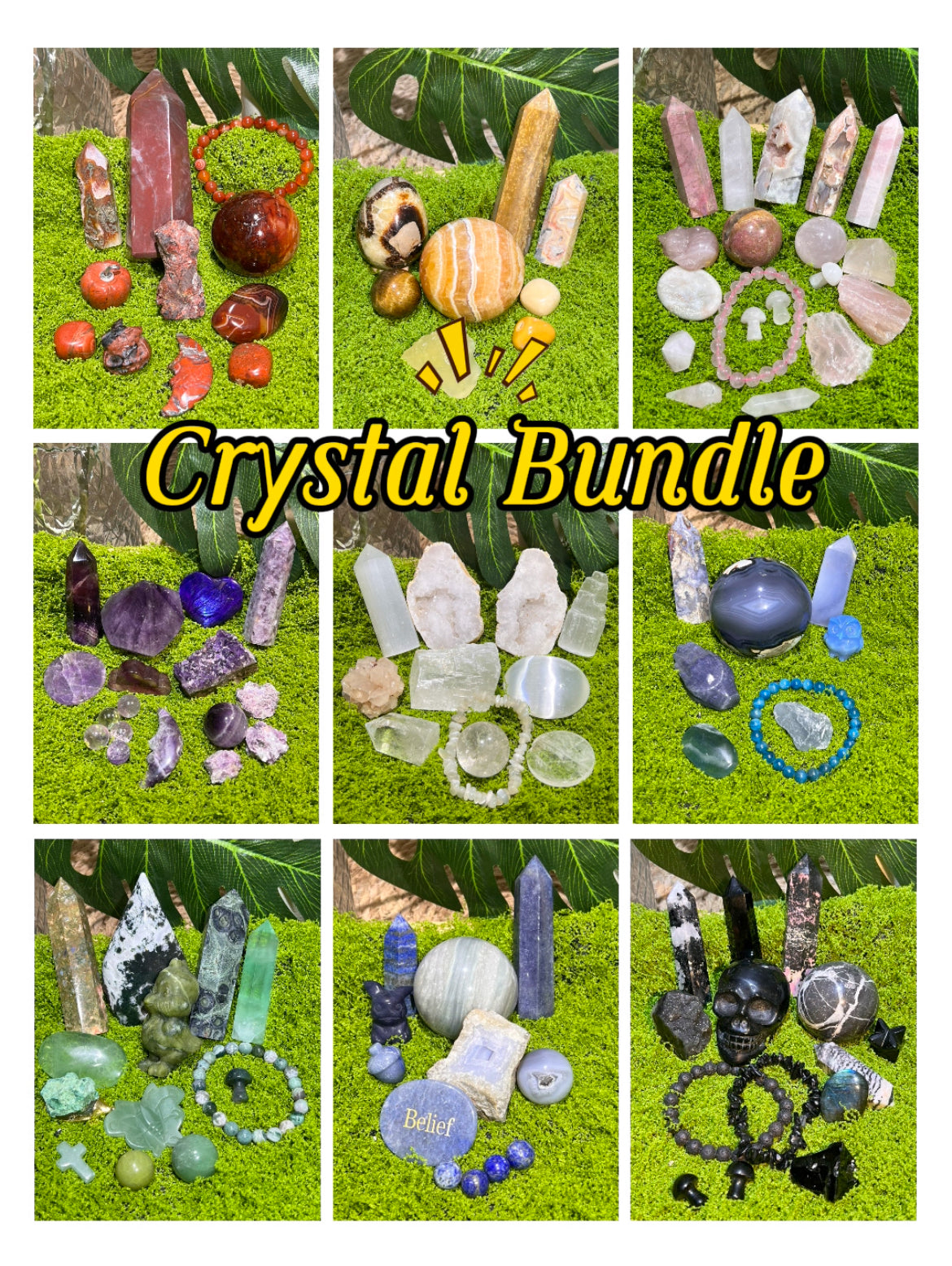 Crystal Bundle-Selected Crystals