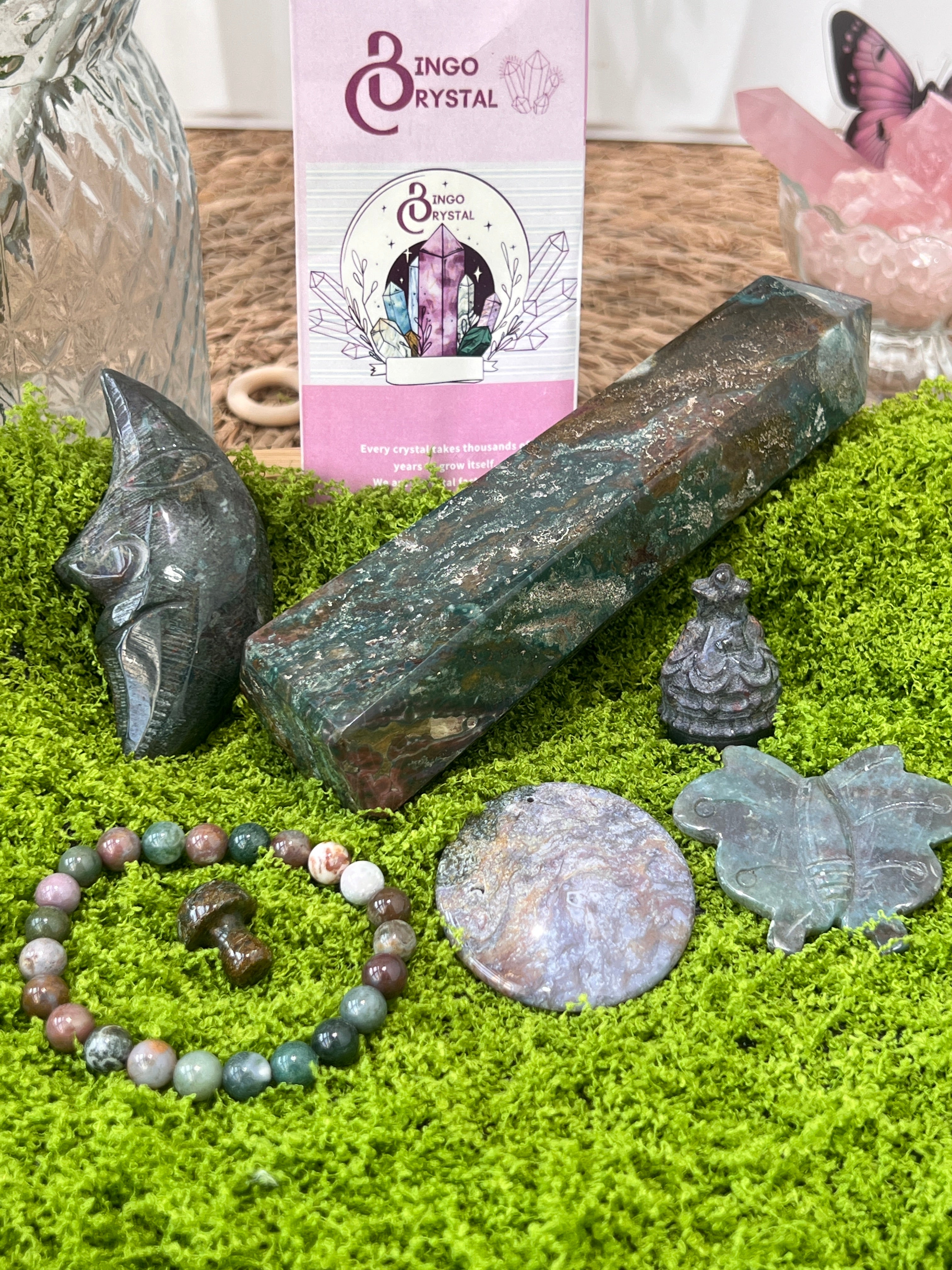 Crystal Bundle-Selected Crystals