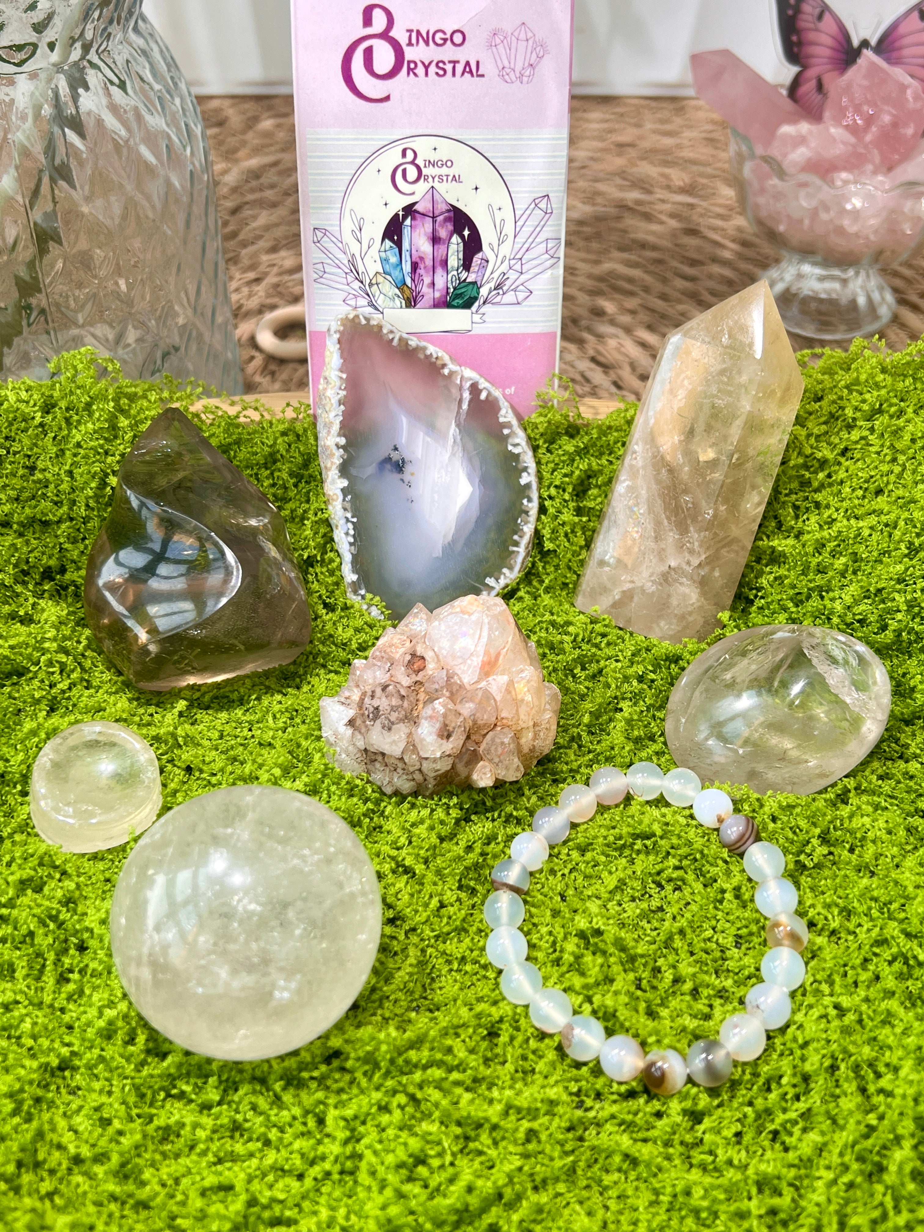 Crystal Bundle-Selected Crystals