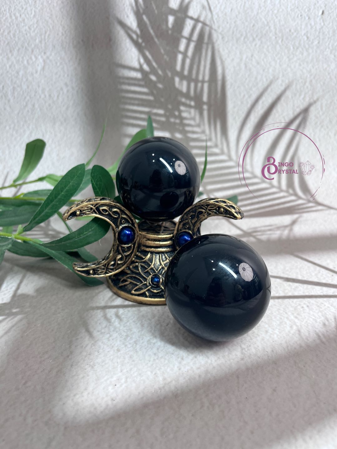 Black Obisidian Spheres 5-6cm