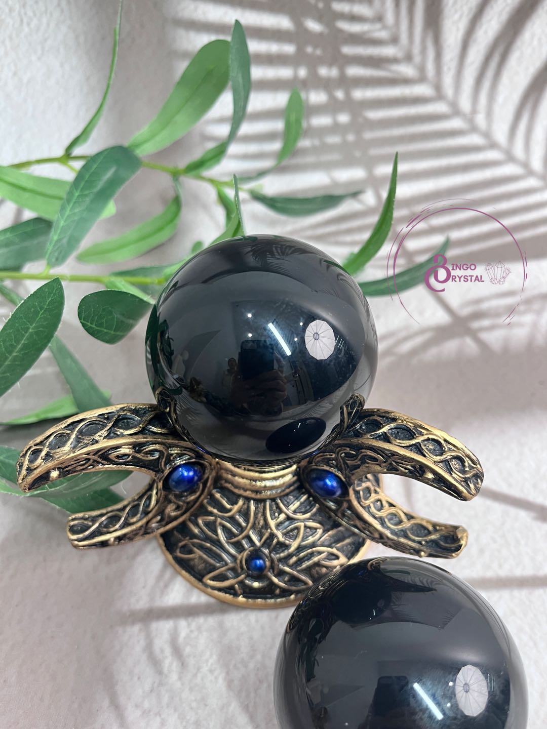 Black Obisidian Spheres 5-6cm