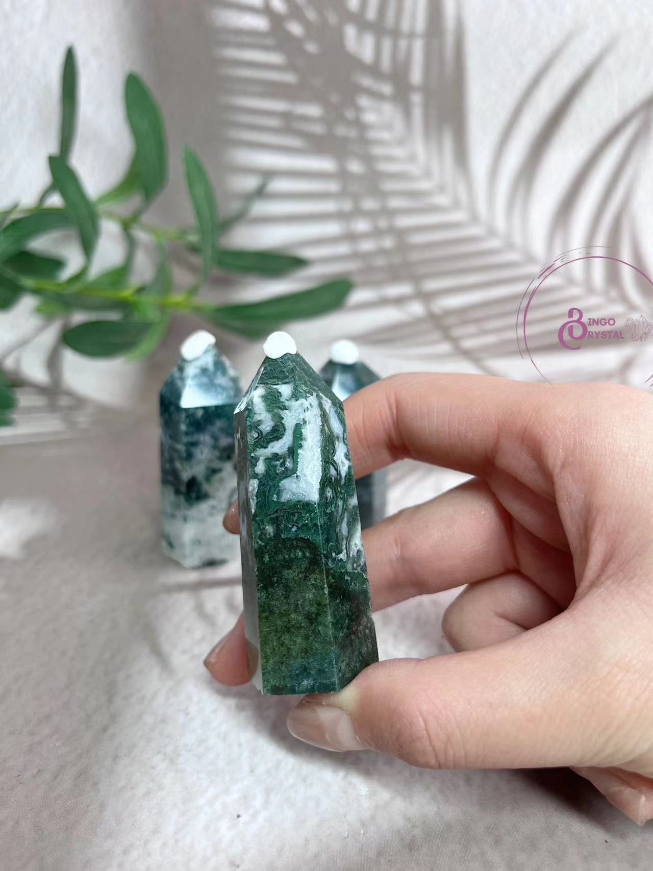 Moss Agate Towers