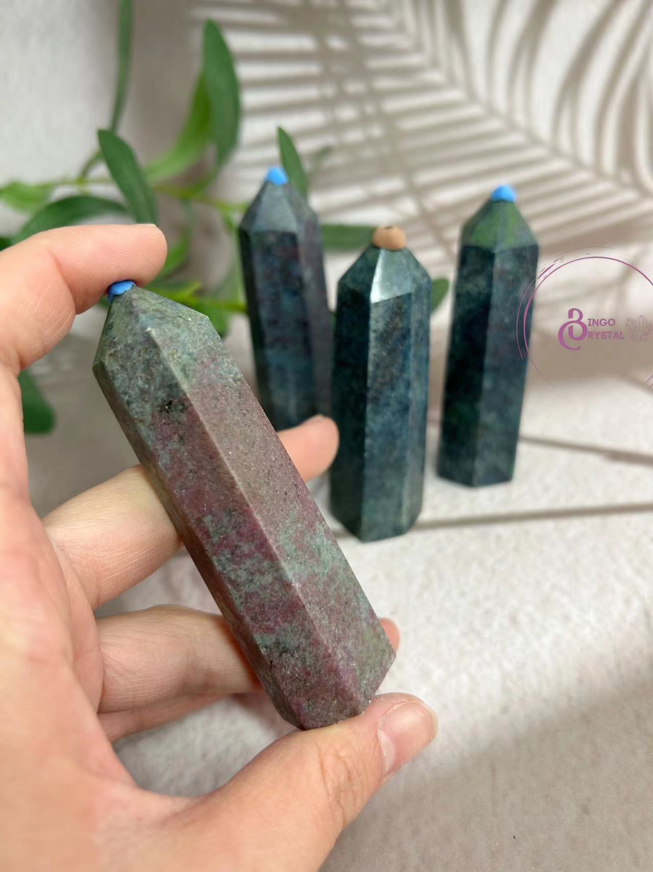 Epidote 10cm Towers