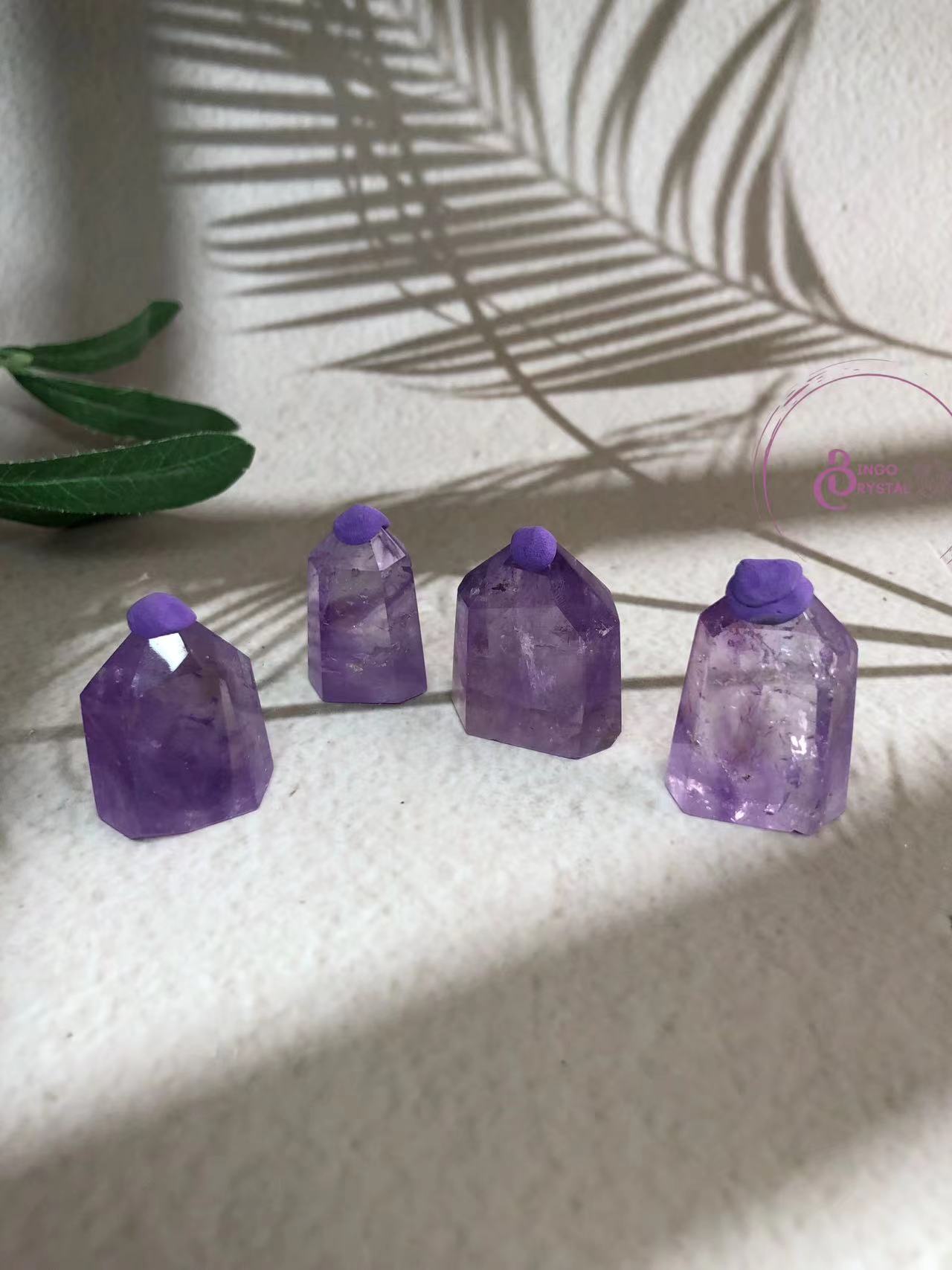 Mini Amethyst Towers