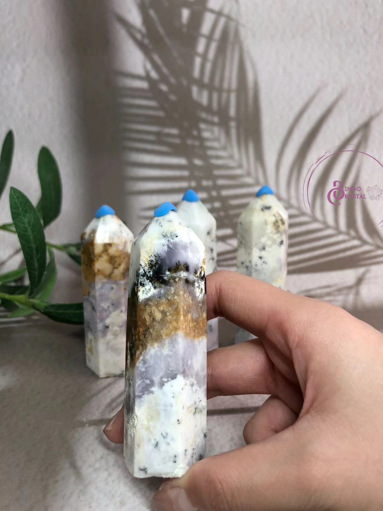 Dentritic Agate 10cm Towers