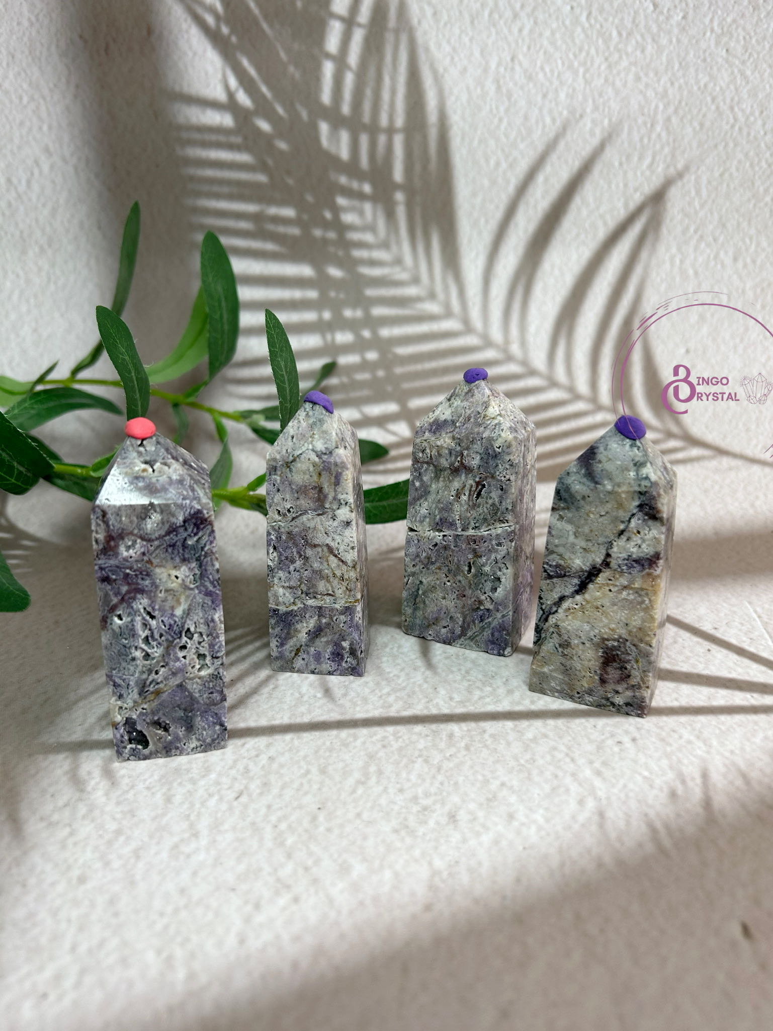 Crystal & Fluorite Towers 10cm