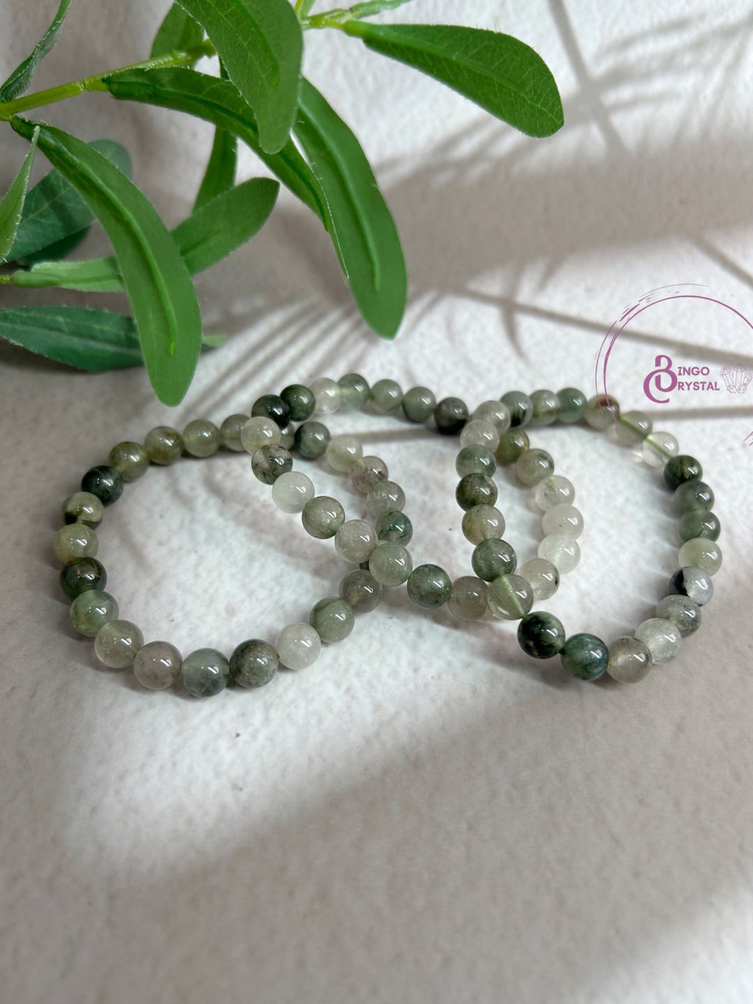 Green Rultiled Quartz Bracelets