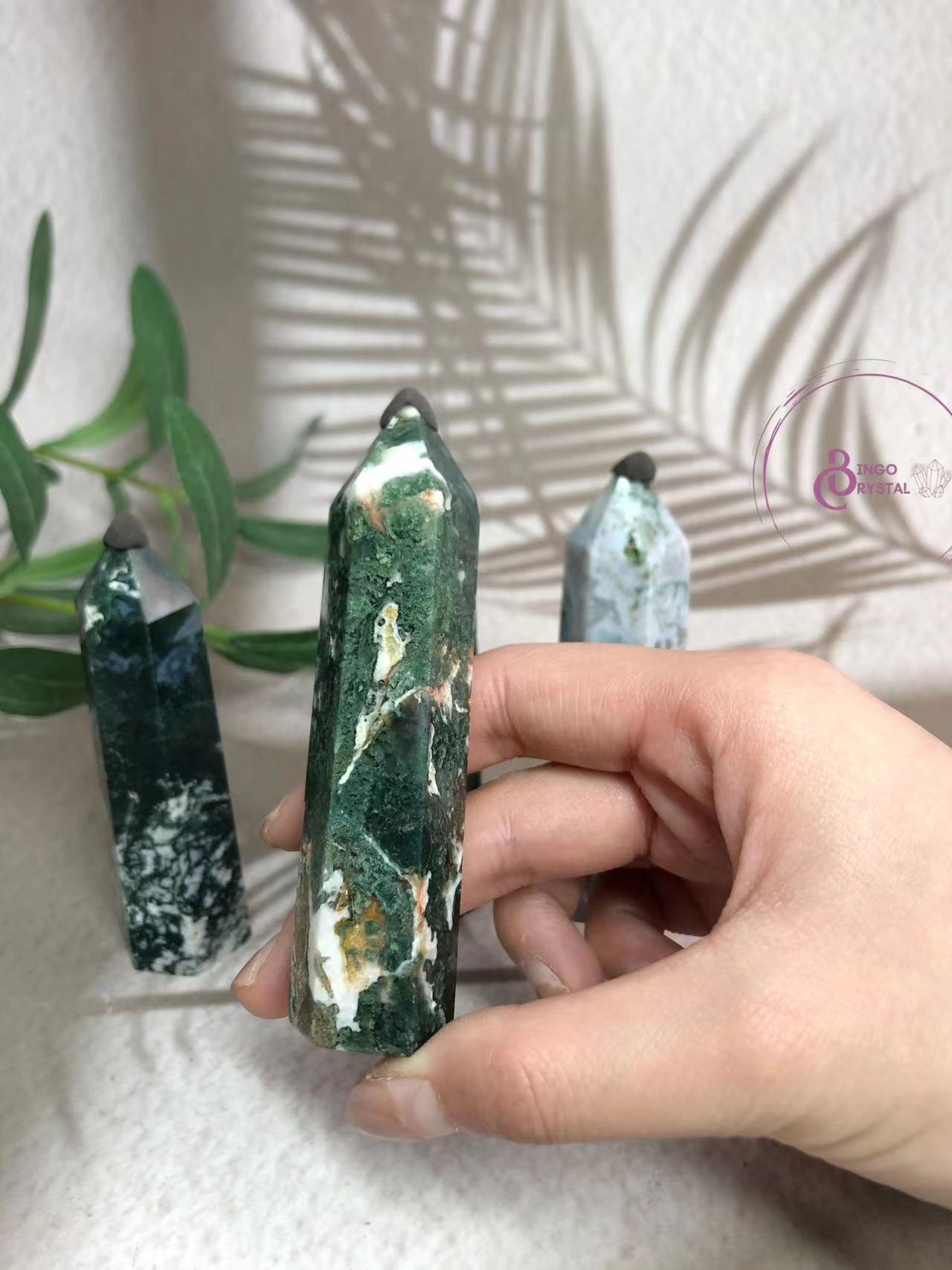 Moss Agate Towers