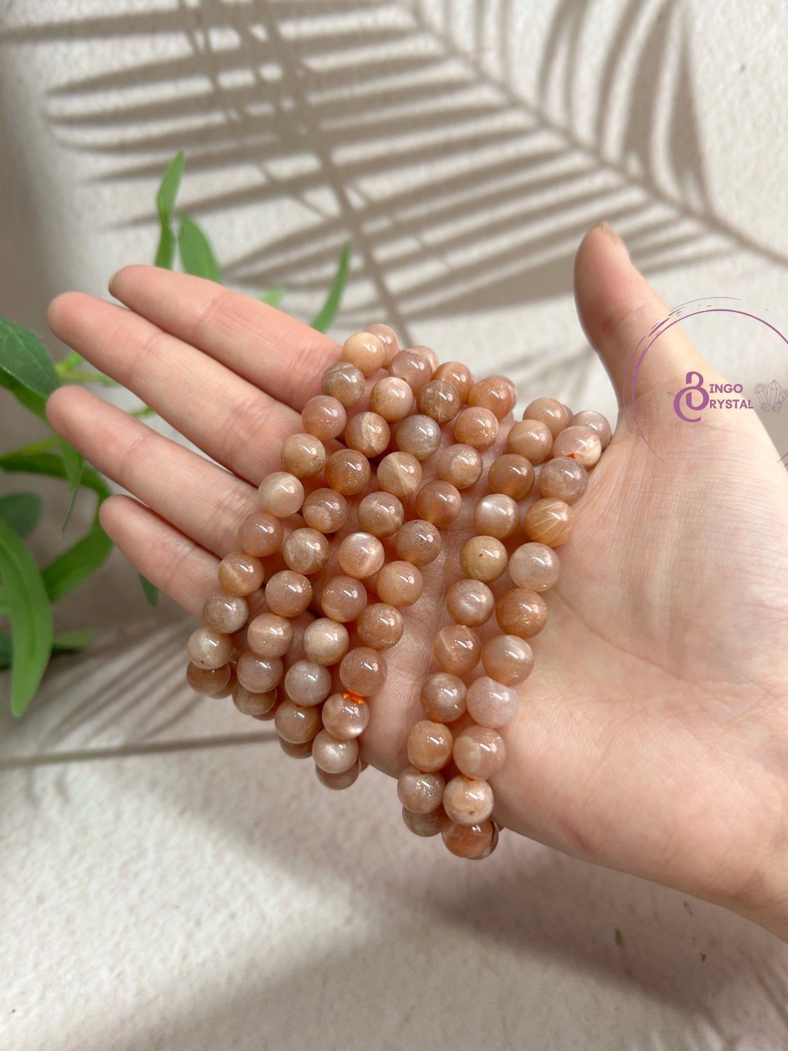 Sunstone Nature Crystal Bracelets