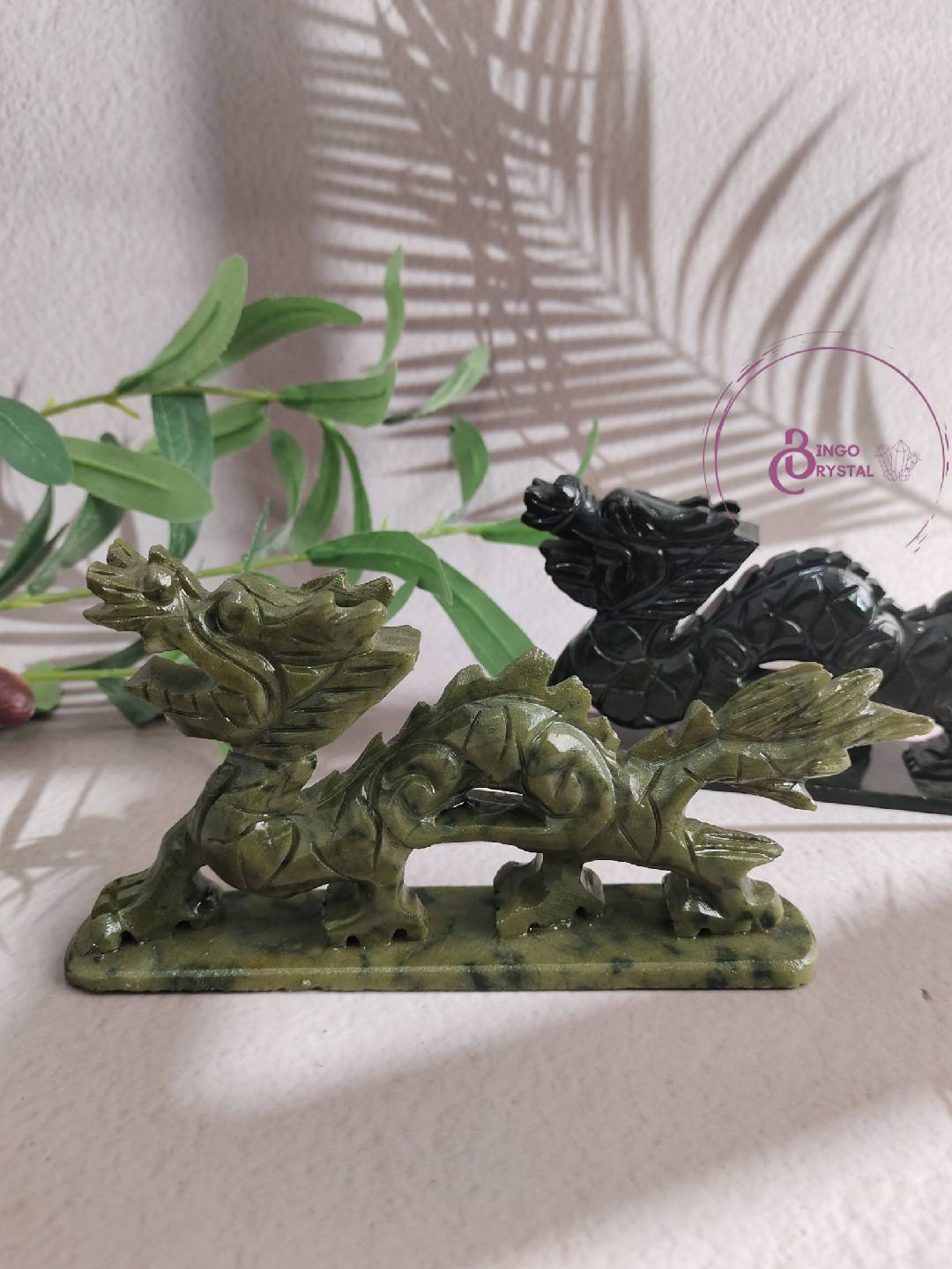 Hsiuyen Jade Dragon Carving