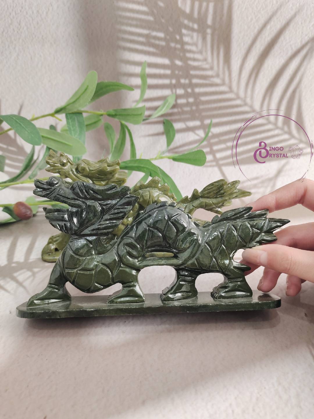 Hsiuyen Jade Dragon Carving