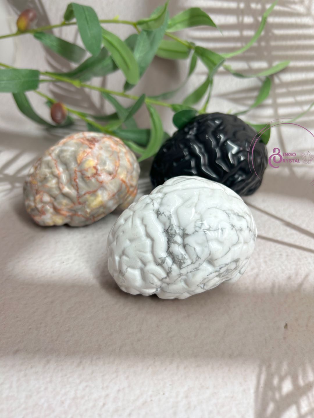 Mixed Stone Brain Carving