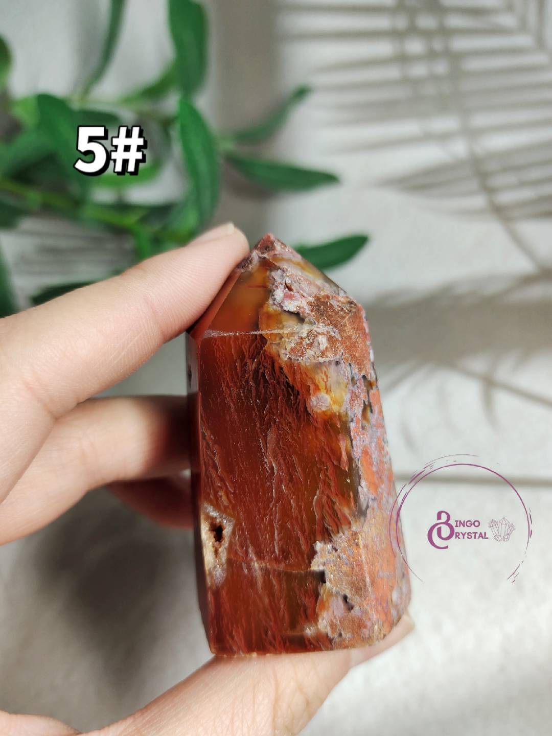 Druzy Carnelian Nature Crystal Towers