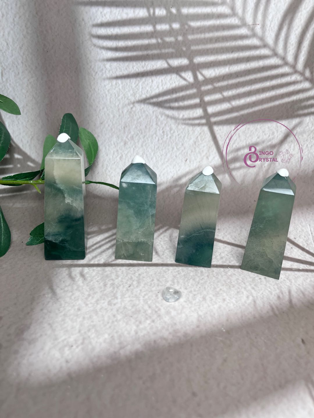 Rabbit Hair Fluorite Towers