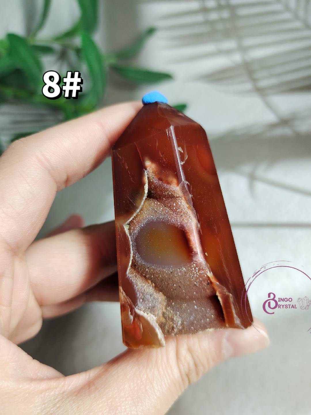 Druzy Carnelian Nature Crystal Towers